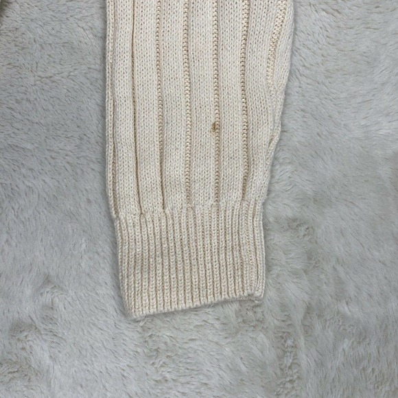 Vintage Insite Crew Neck Long Sleeve Knit Ribbed Sweater - Picture 6 of 10